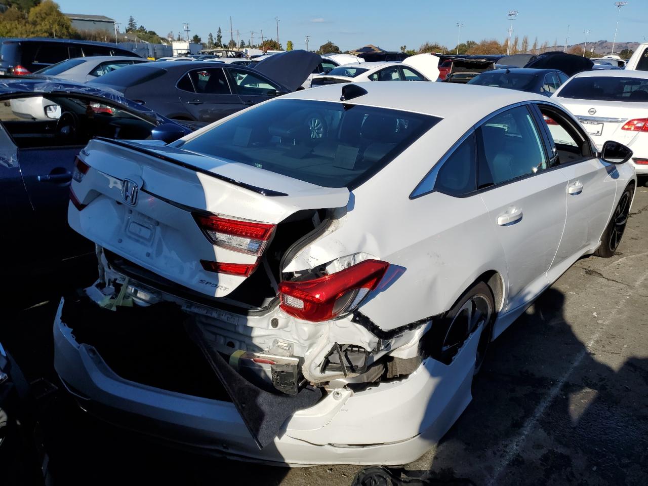 2022 HONDA ACCORD SPORT VIN:1HGCV1F33NA080693