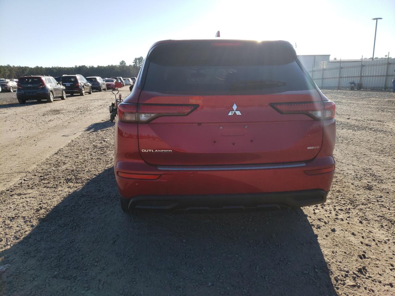 2022 MITSUBISHI OUTLANDER ES VIN:JA4J3TA87NZ019031