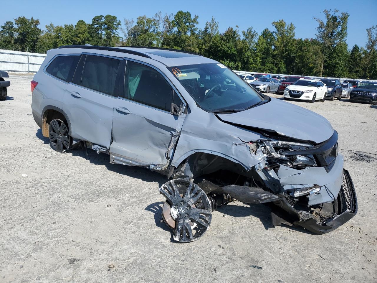 2022 HONDA PILOT SE VIN:5FNYF6H23NB078341