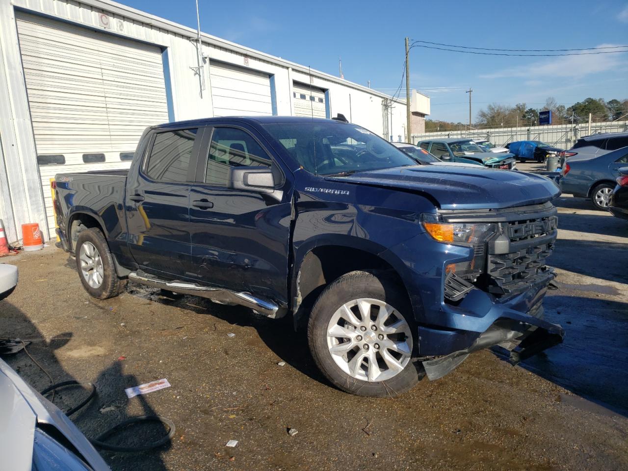 2022 CHEVROLET SILVERADO K1500 CUSTOM VIN:1GCPDBEK1NZ621632