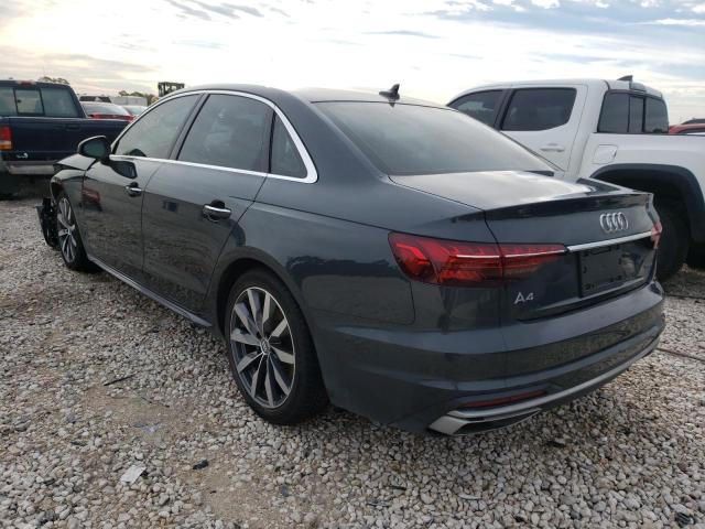 2021 AUDI A4 PREMIUM 40 VIN: WAUABAF40MA033124