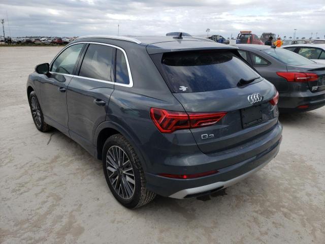 2021 AUDI Q3 PREMIUM 40 VIN: WA1AUCF30M1112870