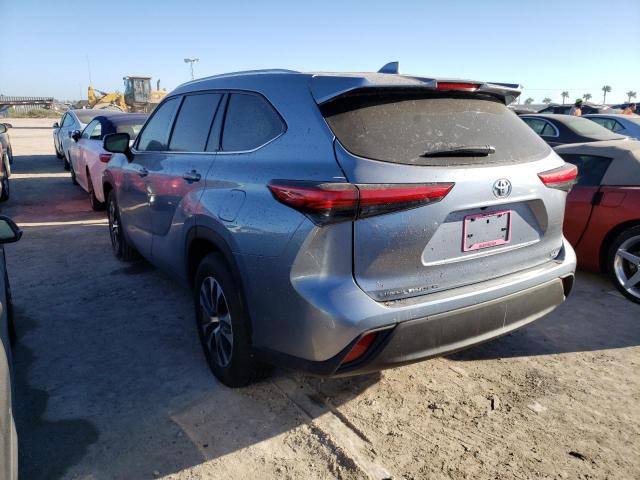 2021 TOYOTA HIGHLANDER XLE VIN: 5TDGZRAH2MS082491