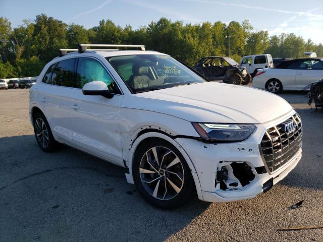 2021 AUDI Q5 PREMIUM VIN: WA1AAAFYXM2076821