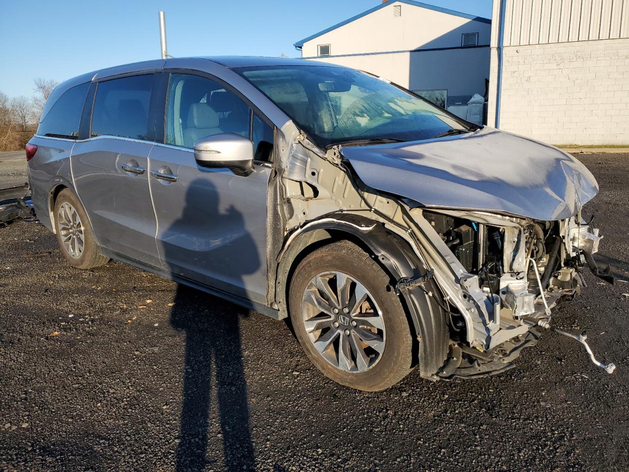 2022 HONDA ODYSSEY EXL VIN:5FNRL6H7XNB016024