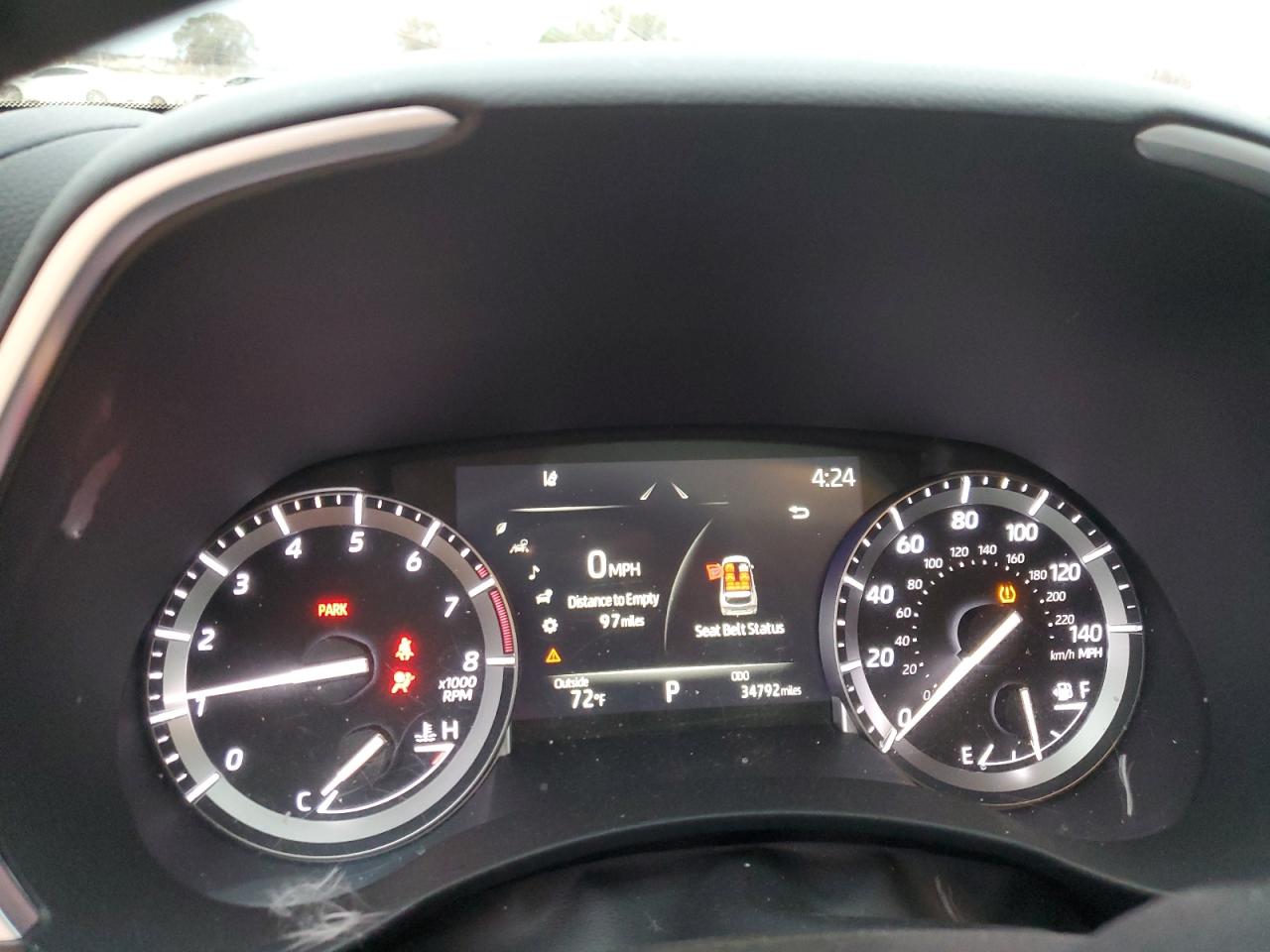 2022 TOYOTA HIGHLANDER XLE VIN:5TDGZRAH7NS115454