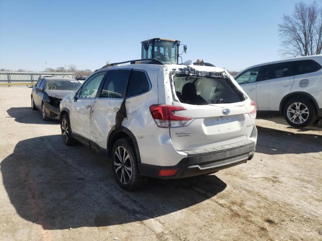 2021 SUBARU FORESTER LIMITED VIN: JF2SKASC8MH566819