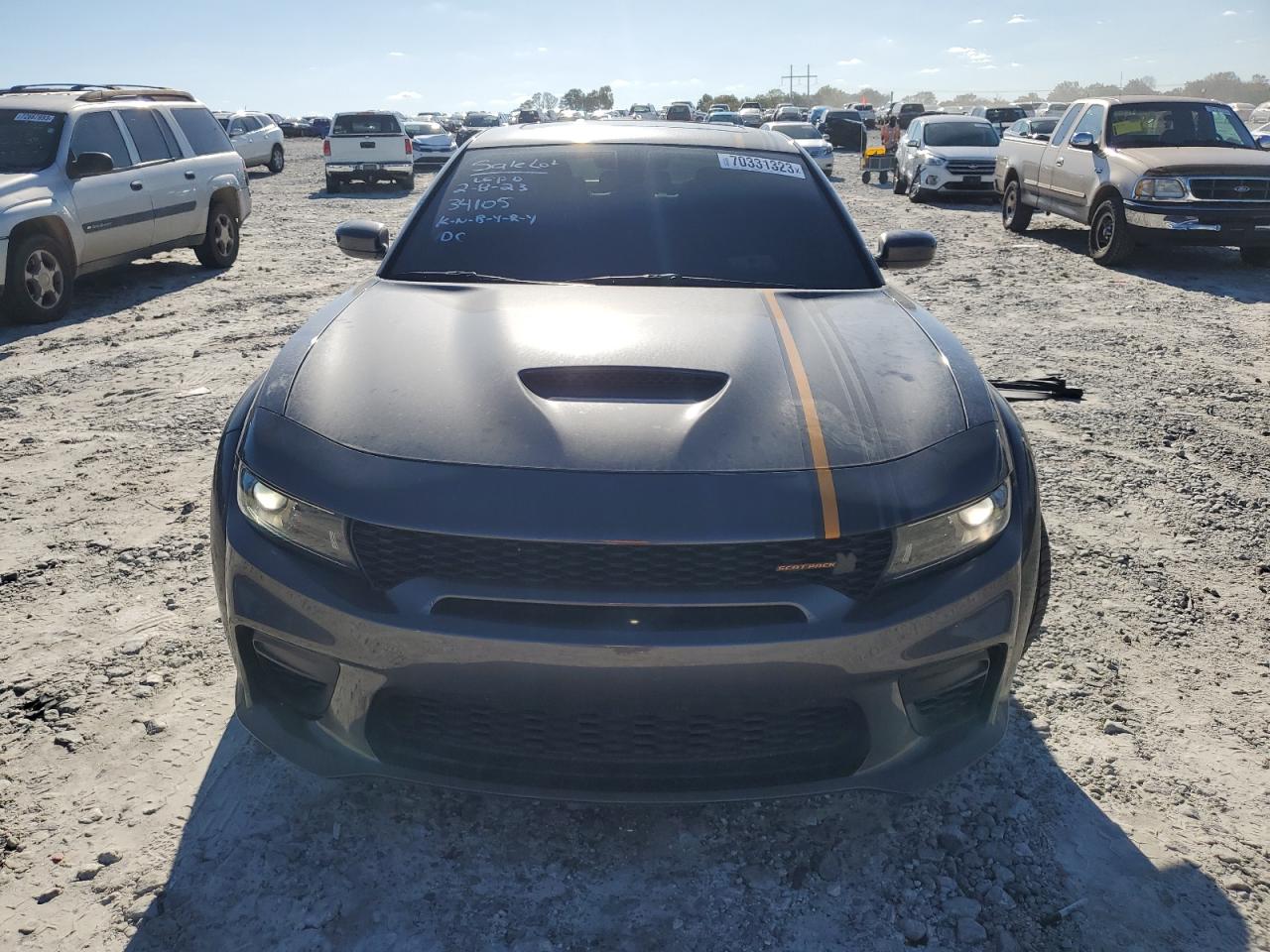 2022 DODGE CHARGER SCAT PACK VIN:2C3CDXGJ4NH147972