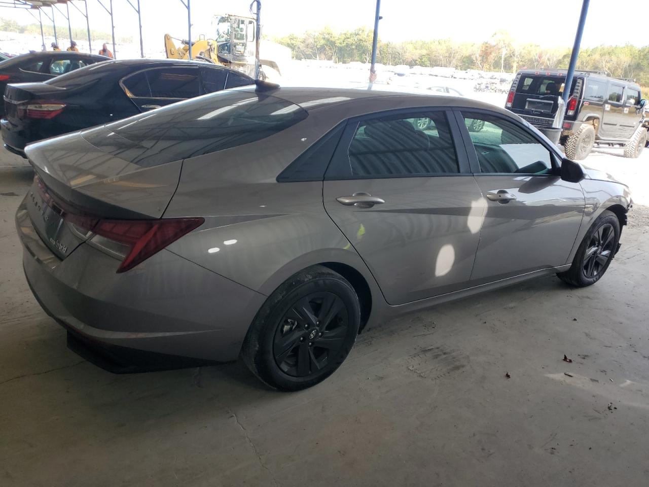 2023 HYUNDAI ELANTRA BLUE VIN:KMHLM4AJ8PU077570