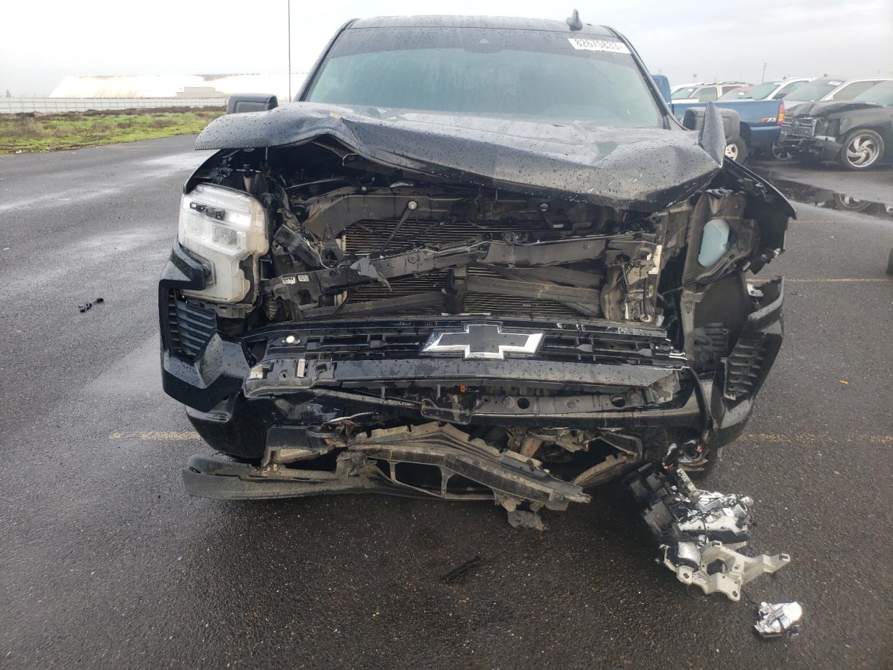 2022 CHEVROLET SILVERADO K1500 RST VIN:3GCUDEET4NG538368