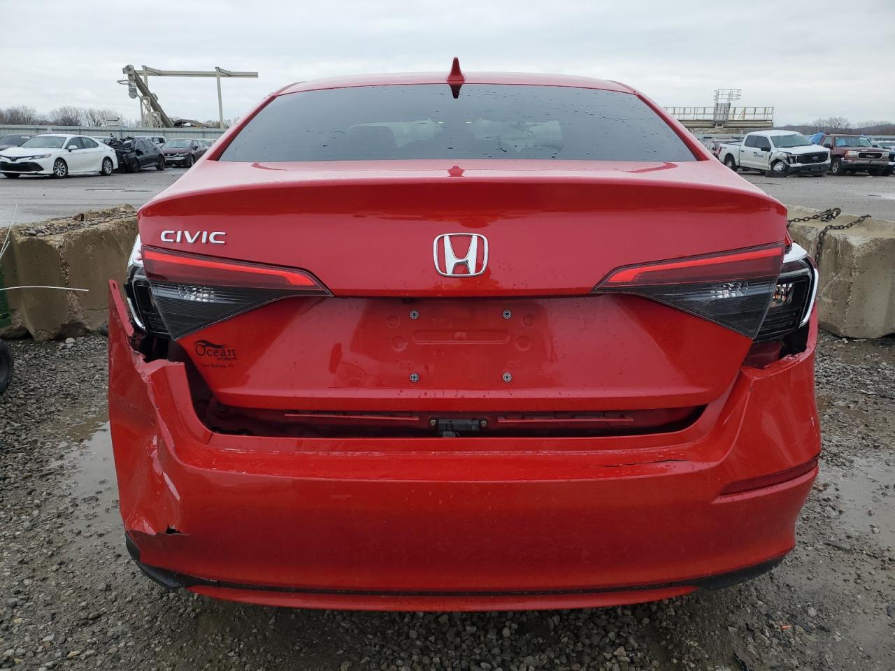 2022 HONDA CIVIC EX VIN:2HGFE1F78NH303585