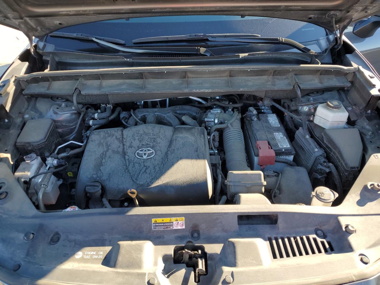 2022 TOYOTA HIGHLANDER L VIN:5TDZZRAH7NS544313