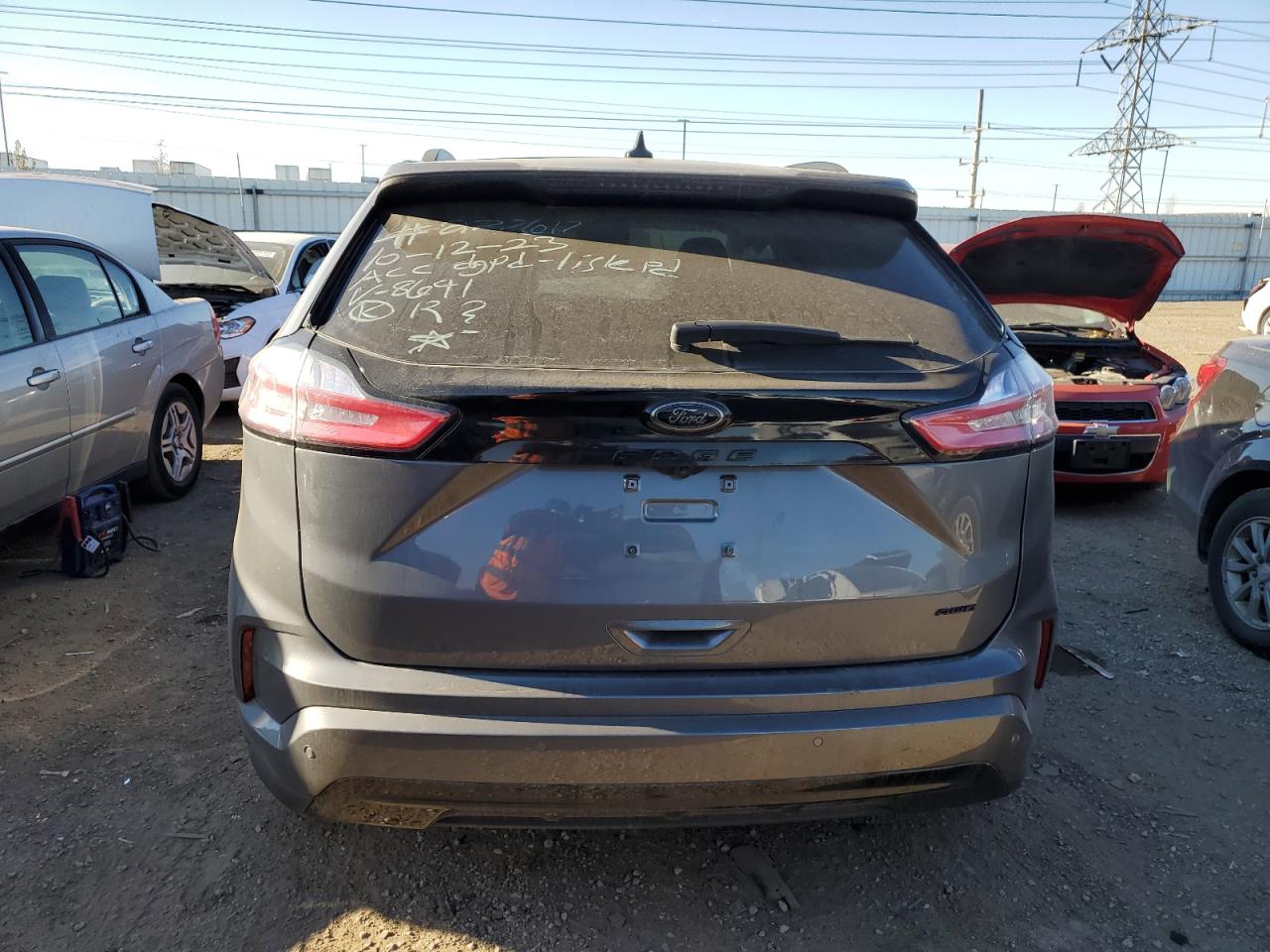 2022 FORD EDGE SE VIN:2FMPK4G97NBA28691