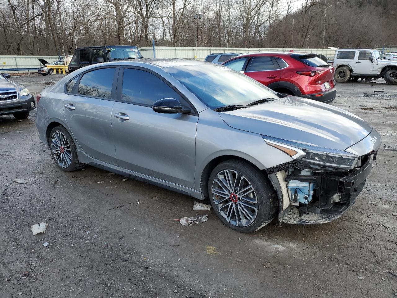 2022 KIA FORTE GT VIN:3KPF44AC8NE476848