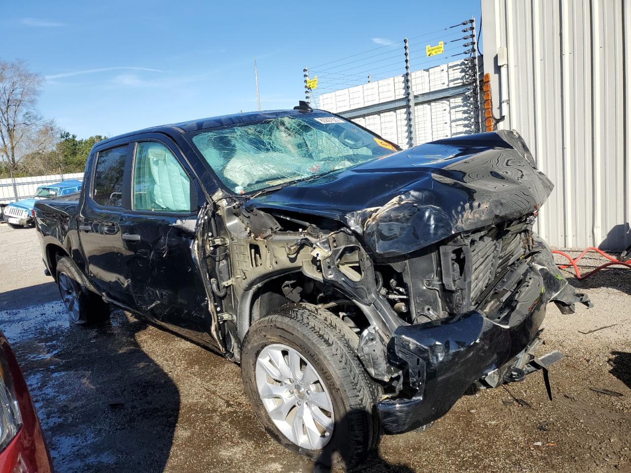 2022 CHEVROLET SILVERADO LTD C1500 CUSTOM VIN:3GCPWBEK6NG141113