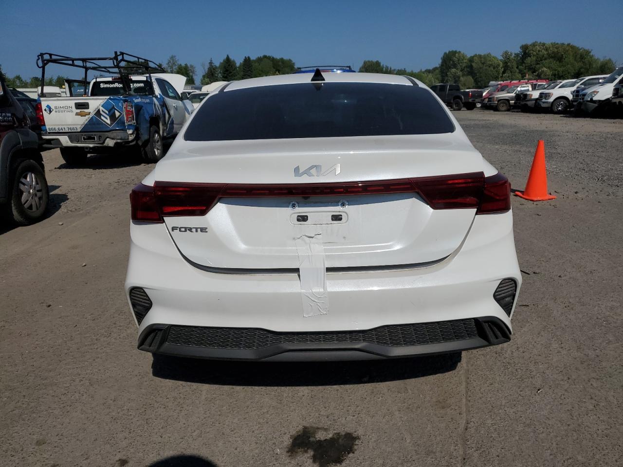 2022 KIA FORTE FE VIN:3KPF24AD3NE439706