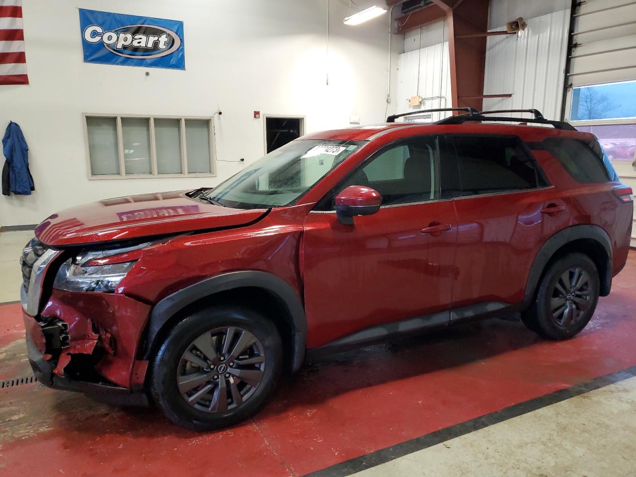 2022 NISSAN PATHFINDER SV VIN:5N1DR3BD9NC241355