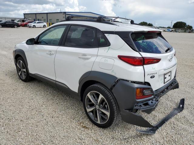 2021 HYUNDAI KONA LIMITED VIN: KM8K3C***********