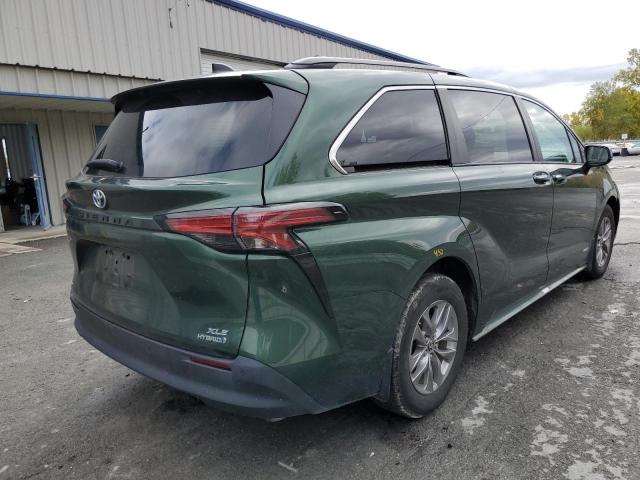 2021 TOYOTA SIENNA XLE VIN: 5TDYSKFC1MS033411