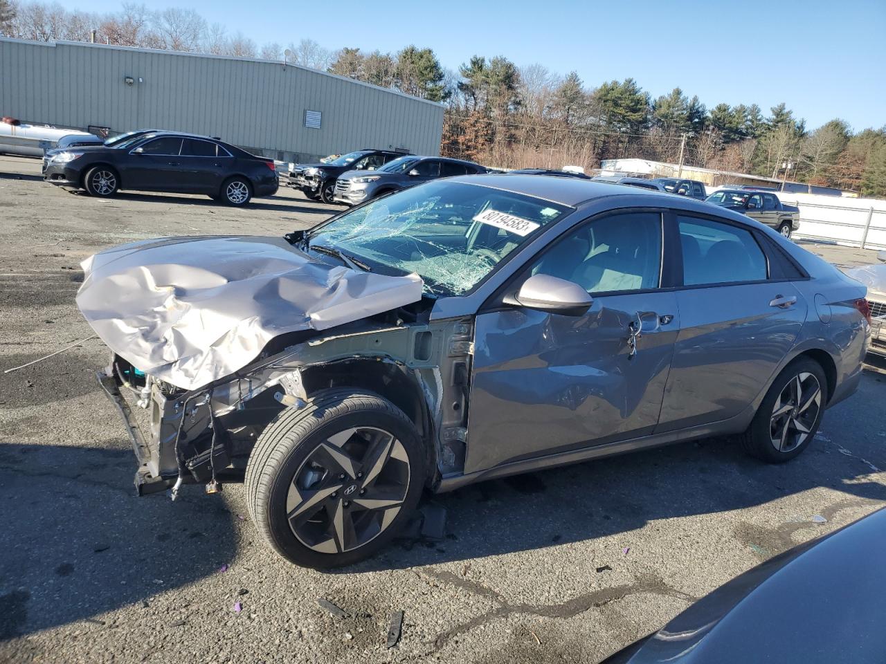 2023 HYUNDAI ELANTRA SEL VIN:KMHLS4AG1PU579329