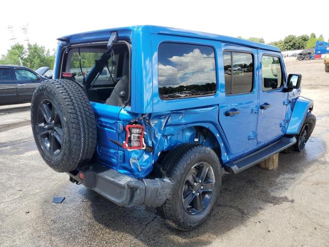 2021 JEEP WRANGLER UNLIMITED SAHARA VIN: 1C4HJX***********