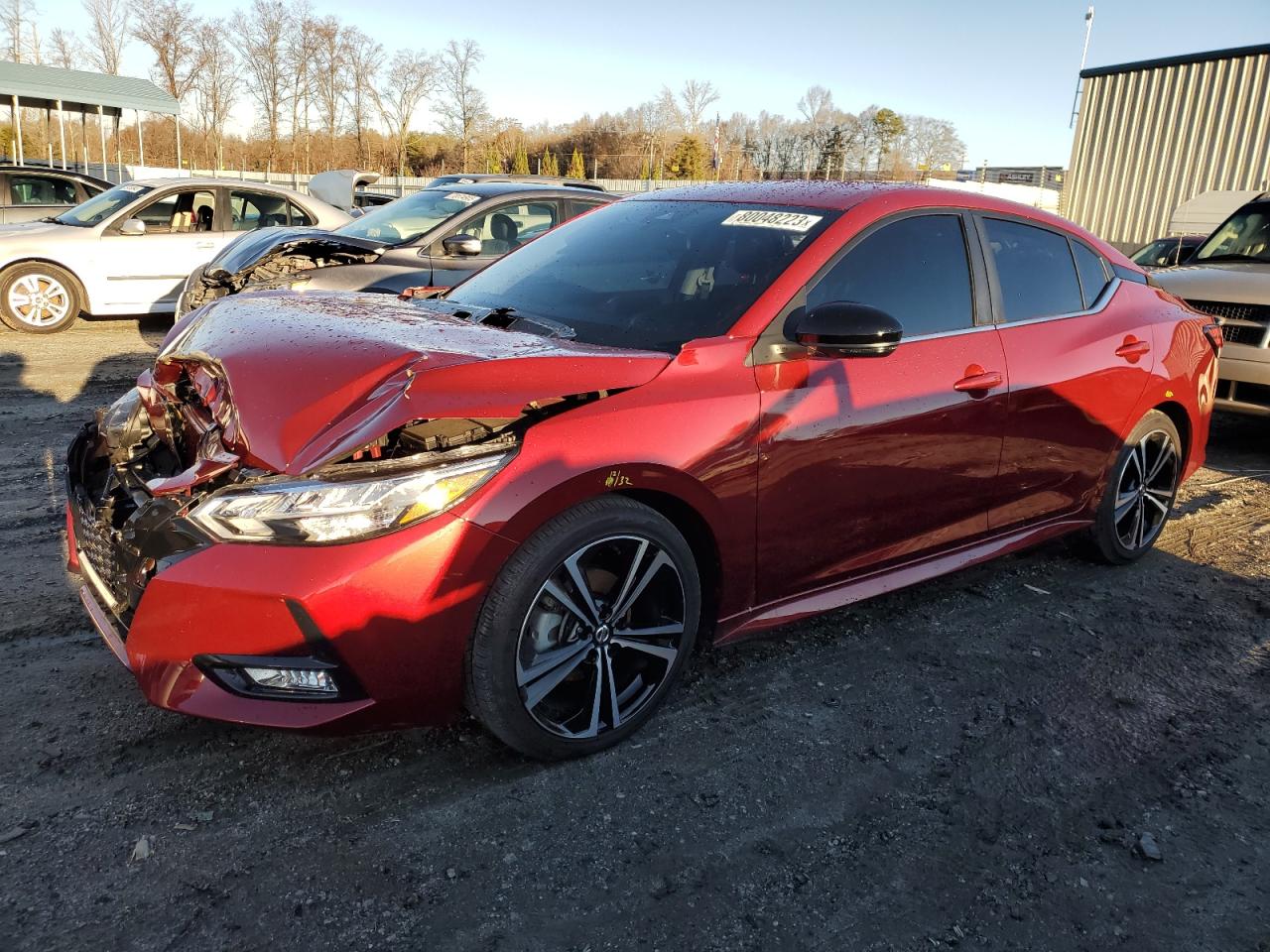 2023 NISSAN SENTRA SR VIN:3N1AB8DV4PY242988