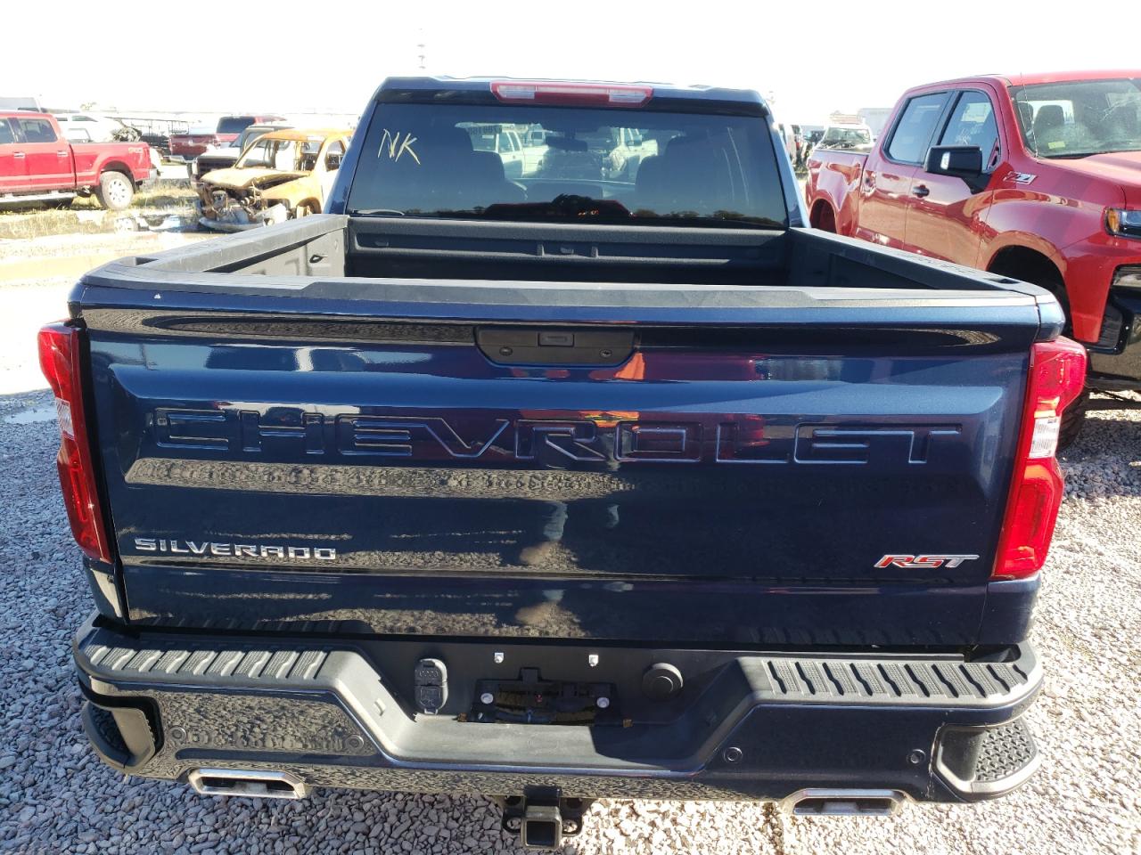 2022 CHEVROLET SILVERADO LTD K1500 RST VIN:1GCUYEEL8NZ203229