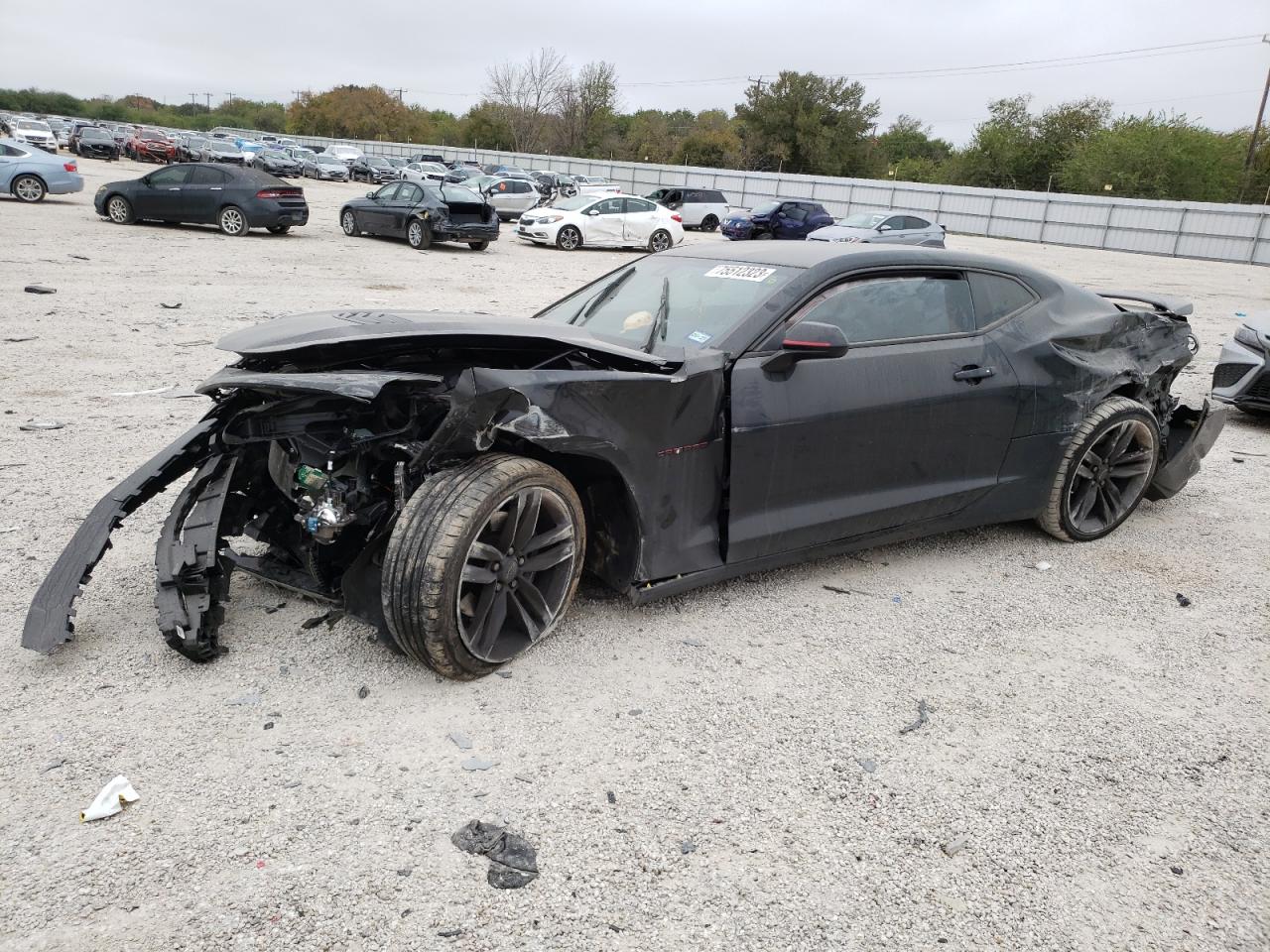 2023 CHEVROLET CAMARO SS VIN:1G1FH1R75P0137799