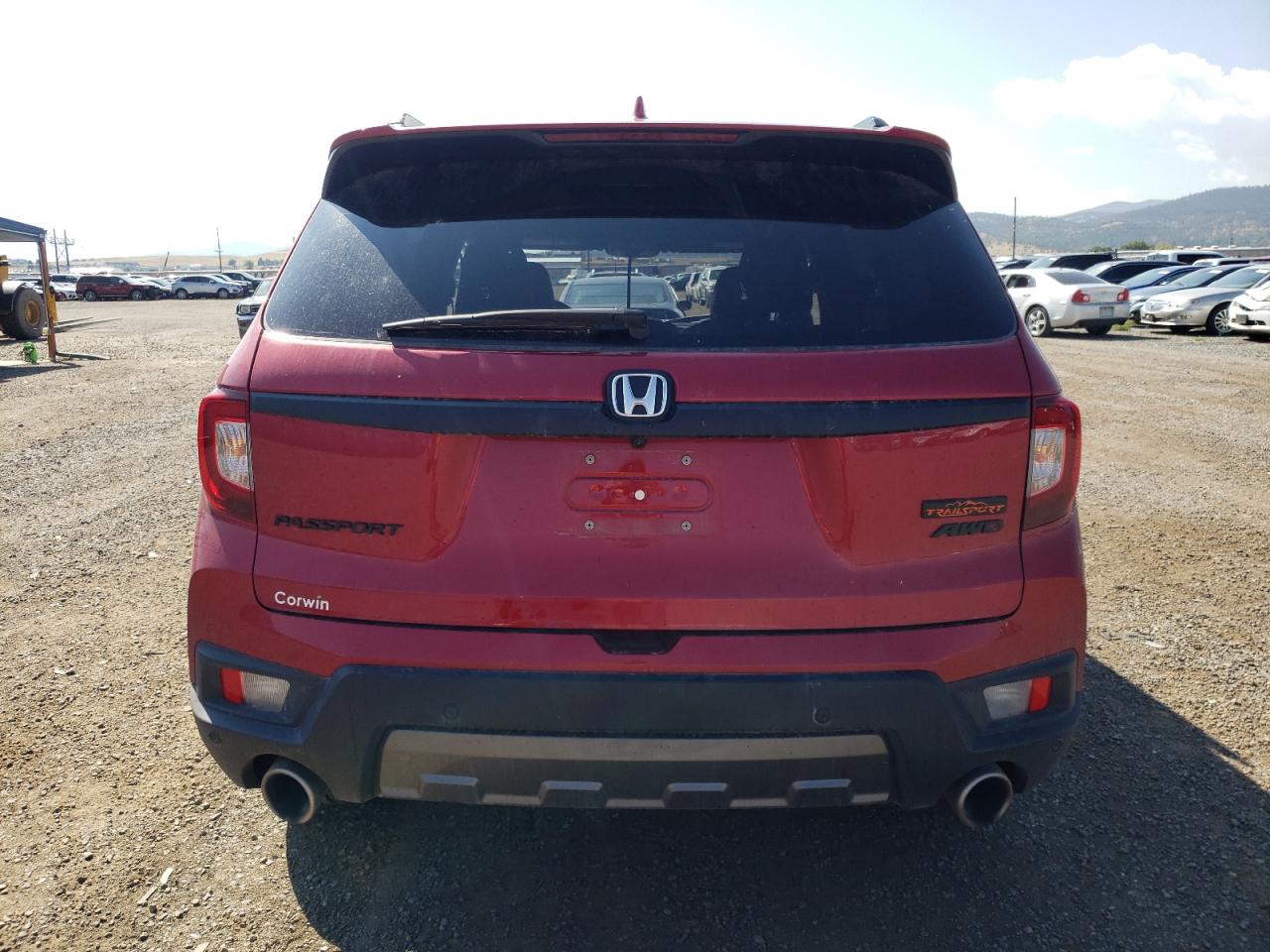 2022 HONDA PASSPORT TRAIL SPORT VIN:5FNYF8H65NB008743