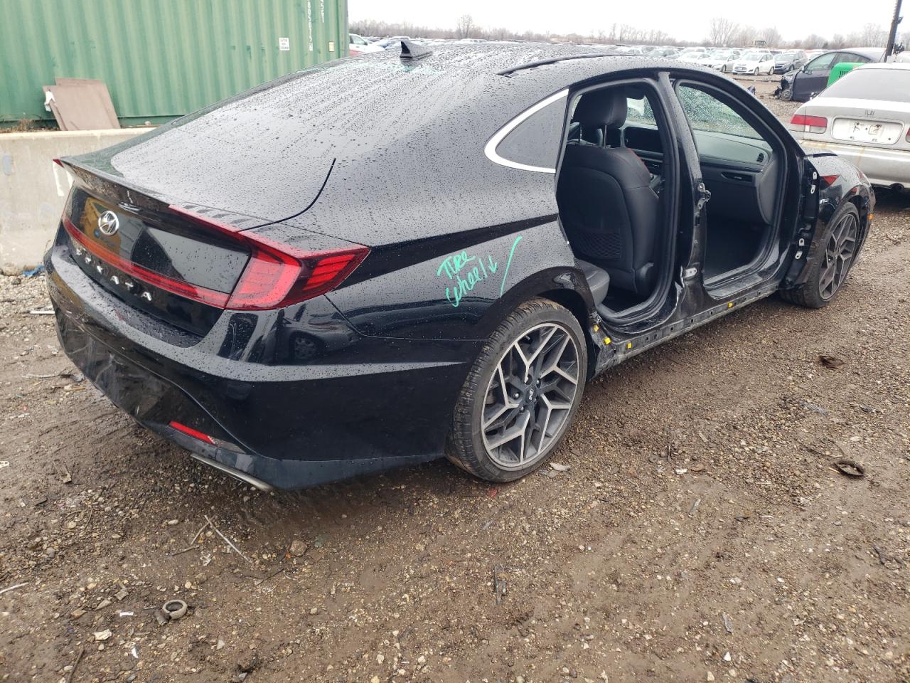 2022 HYUNDAI SONATA N LINE VIN:5NPEK4JC1NH134347