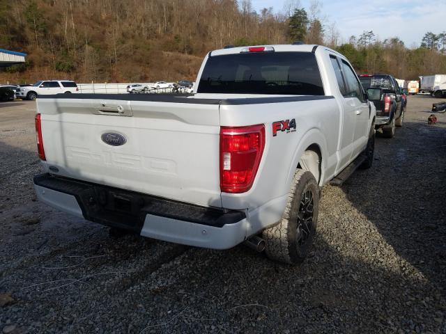 2021 FORD F150 SUPER CAB VIN: 1FTFX1E55MKD25592