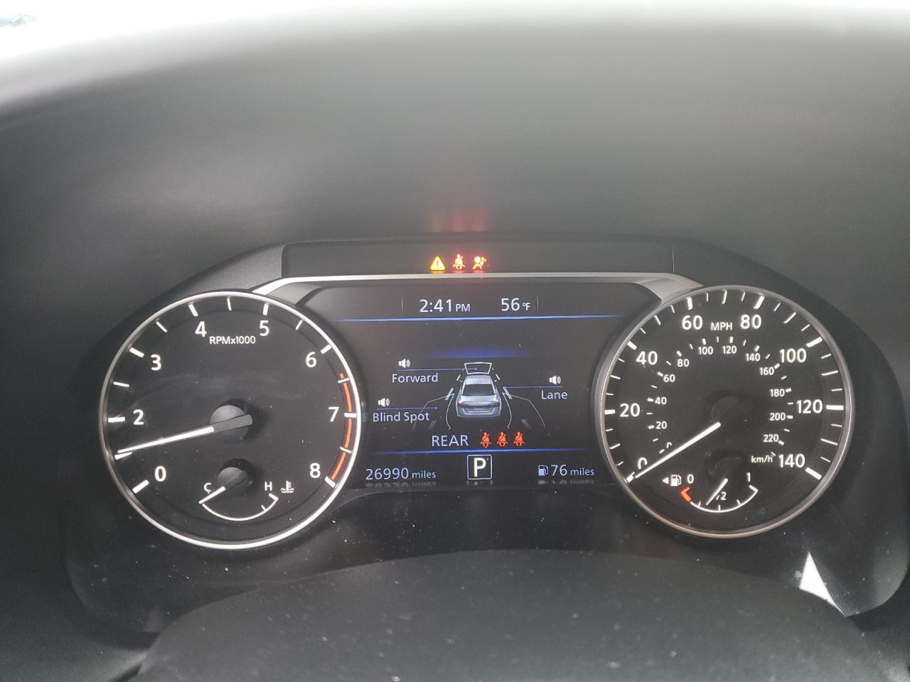 2023 NISSAN ALTIMA SR VIN:1N4BL4CV5PN302143