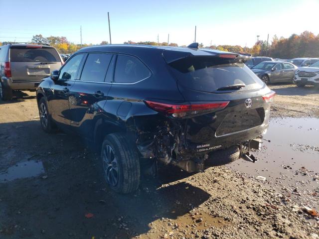 2021 TOYOTA HIGHLANDER XLE VIN: 5TDGZRBHXMS108575