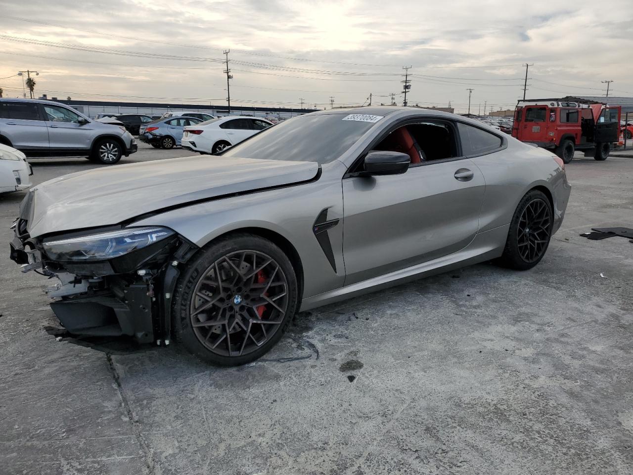 2022 BMW M8  VIN:WBSAE0C02NCG86576