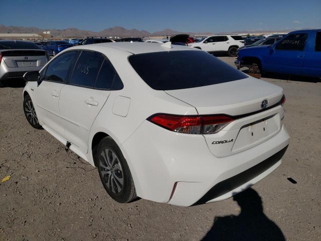 2021 TOYOTA COROLLA LE VIN: JTDEAMDE9MJ000563