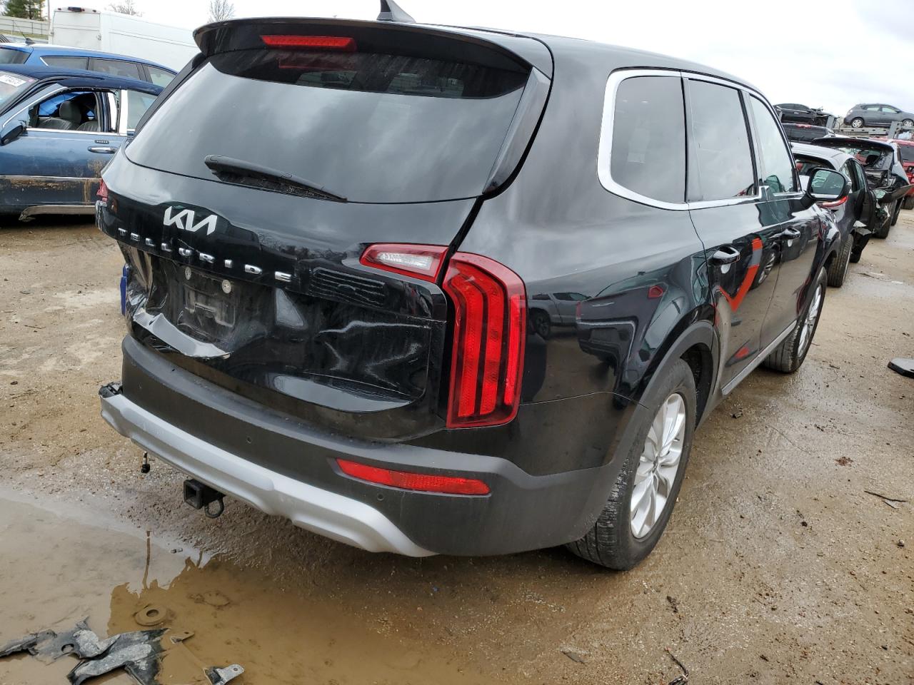 2022 KIA TELLURIDE LX VIN:5XYP24HCXNG238843
