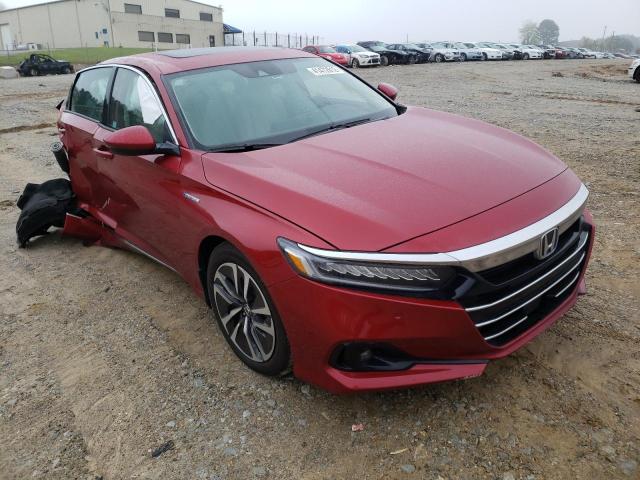 2021 HONDA ACCORD HYBRID EXL VIN: 1HGCV3***********