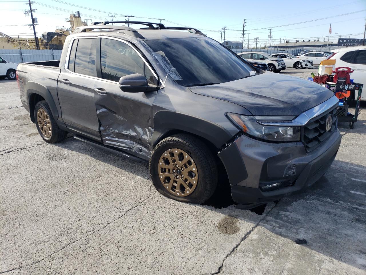 2023 HONDA RIDGELINE RTL VIN:5FPYK3F58PB025524
