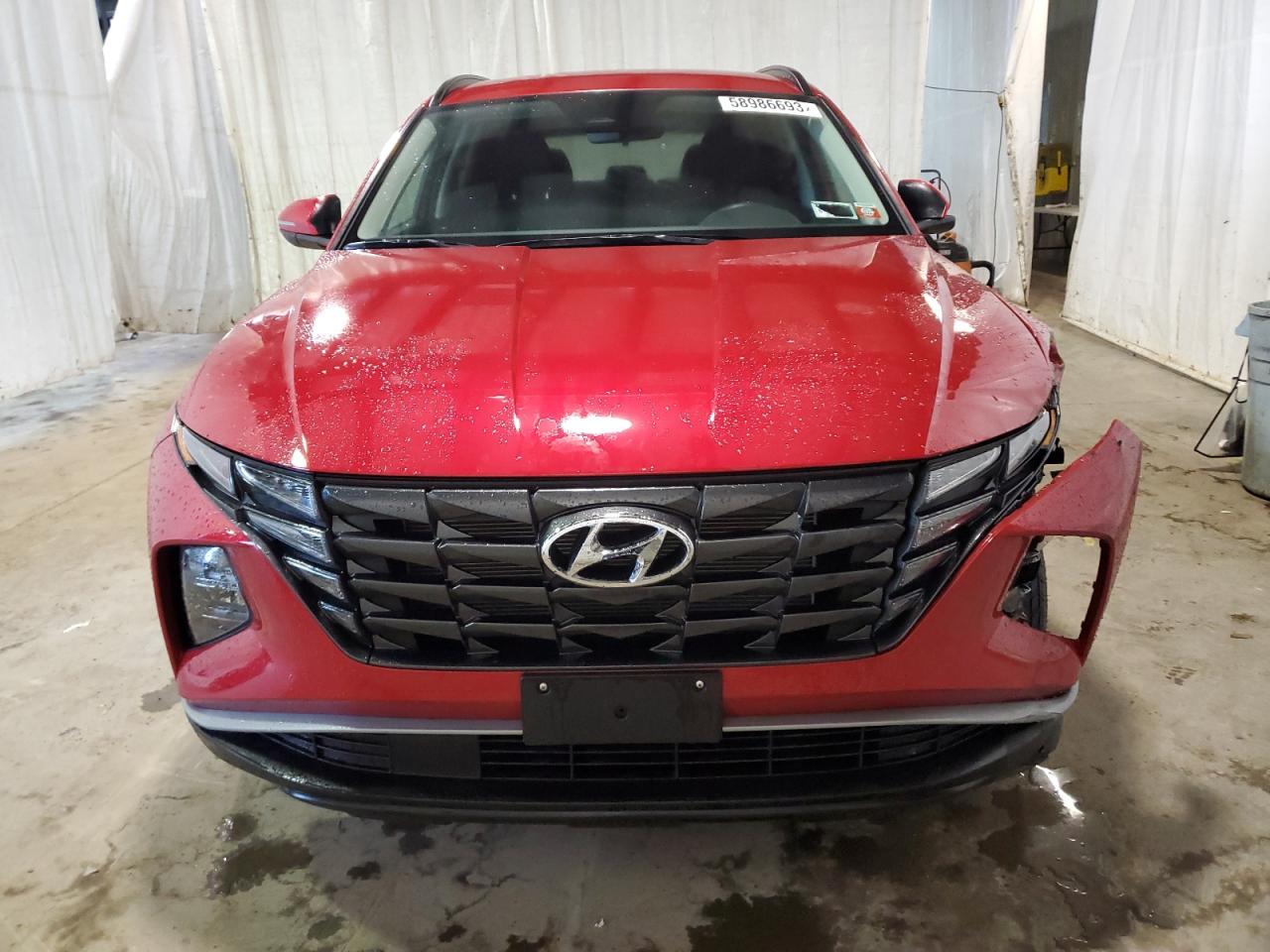 2022 HYUNDAI TUCSON SEL VIN:5NMJBCAE0NH122763