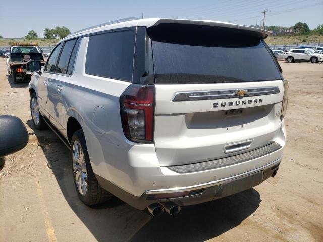 2021 CHEVROLET SUBURBAN K1500 HIGH COUNTRY VIN: 1GNSKG***********