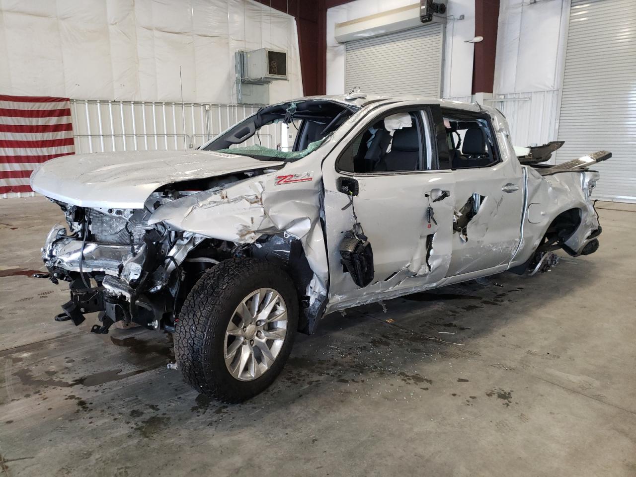 2022 CHEVROLET SILVERADO LTD K1500 LTZ VIN:1GCUYGEDXNZ237645