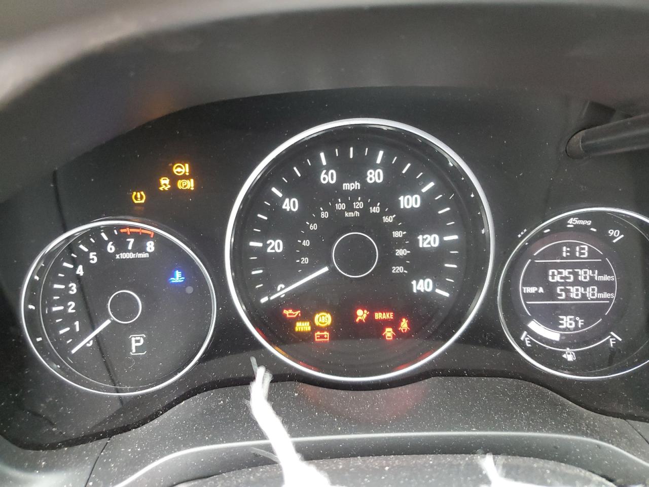 2022 HONDA HR-V LX VIN:3CZRU6H3XNM731742