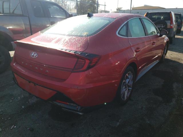 2021 HYUNDAI SONATA SEL VIN: 5NPEL4JA9MH086106