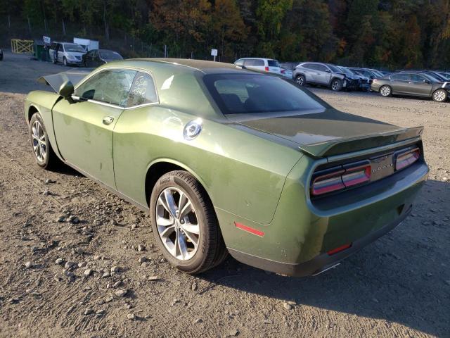 2021 DODGE CHALLENGER SXT VIN: 2C3CDZGG9MH594313