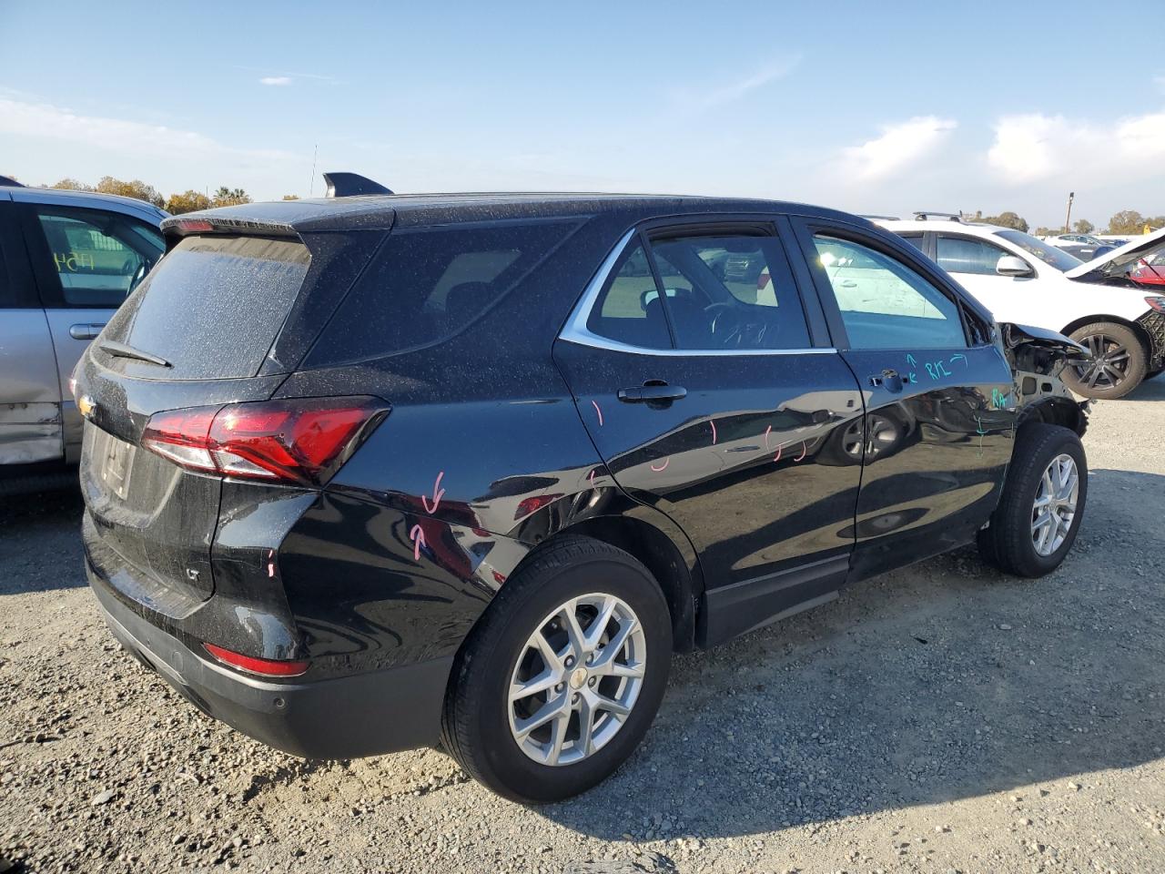 2022 CHEVROLET EQUINOX LT VIN:3GNAXKEVXNL113603