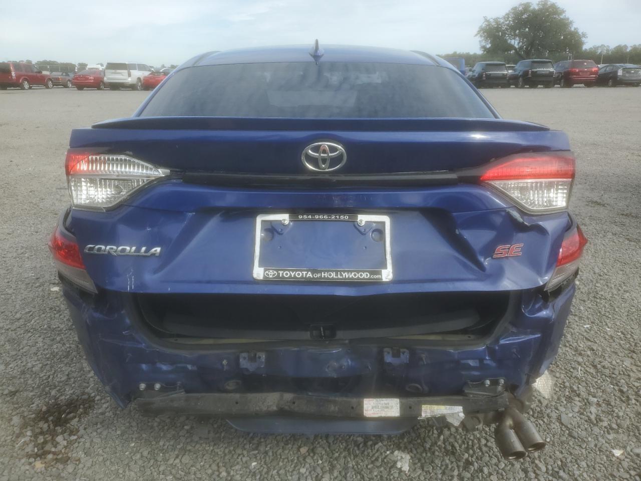 2022 TOYOTA COROLLA SE VIN:5YFS4MCE6NP116473