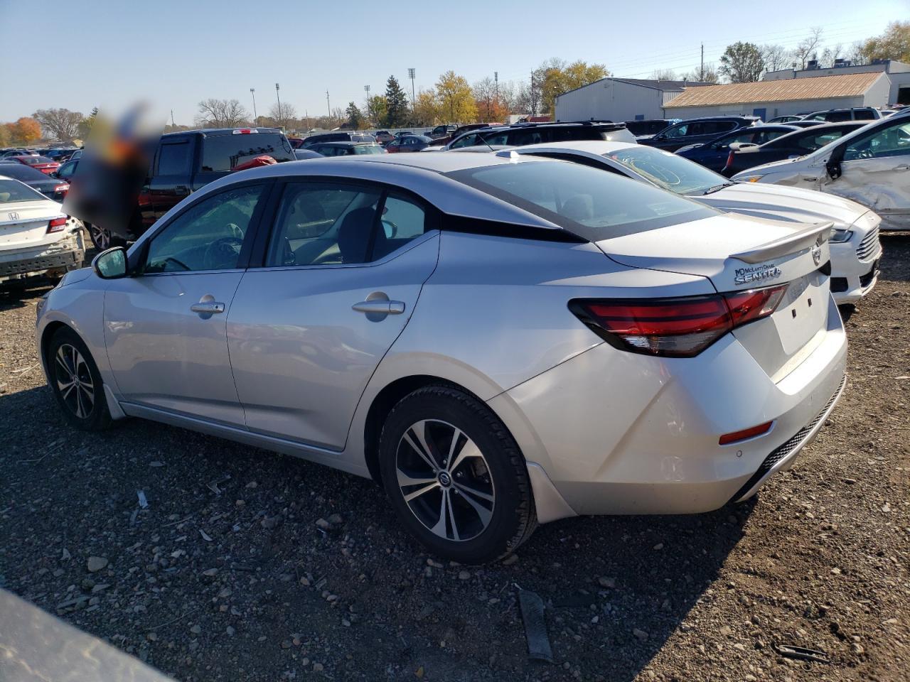 2022 NISSAN SENTRA SV VIN:3N1AB8CV4NY268554