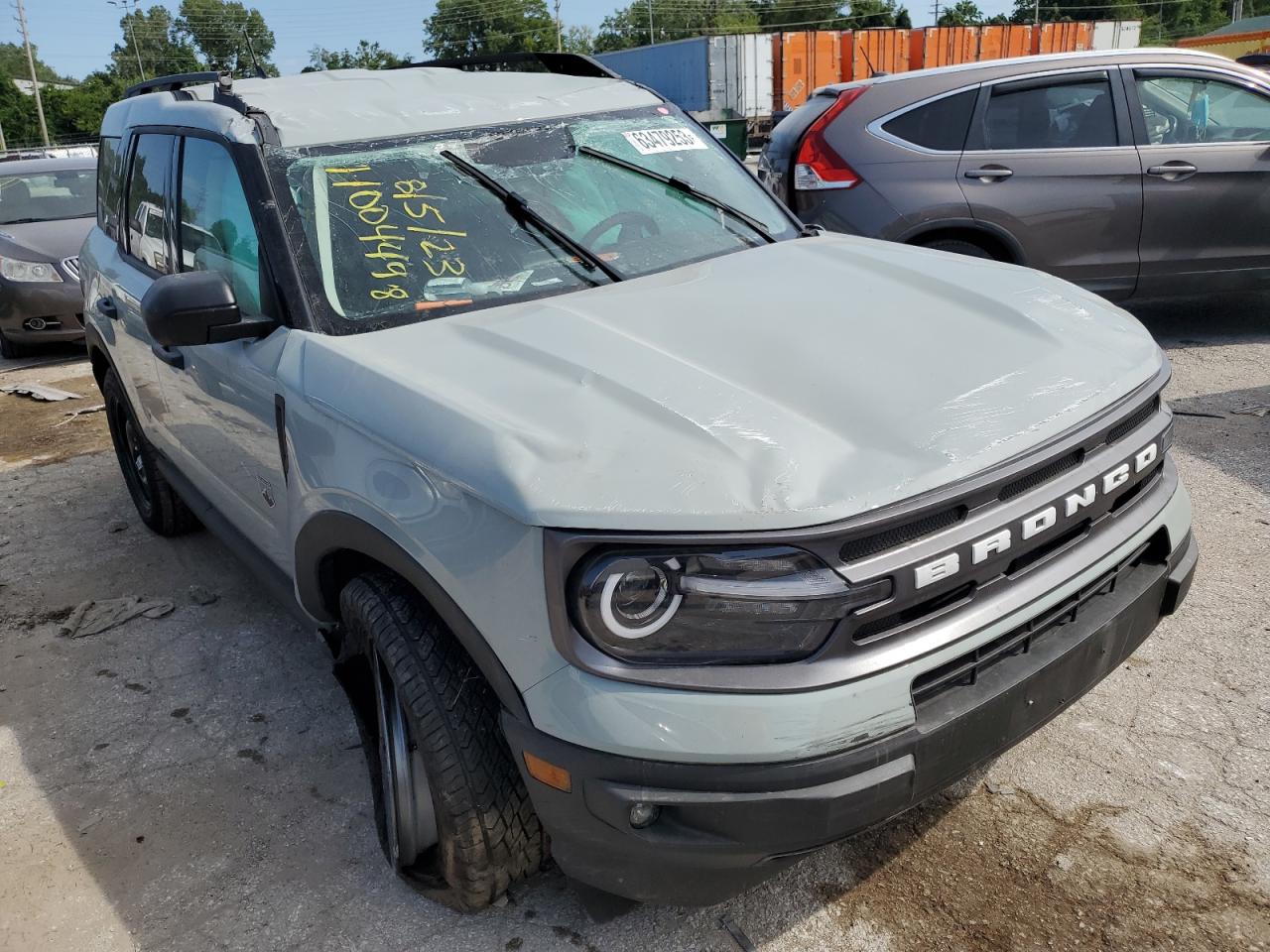 2022 FORD BRONCO SPORT BIG BEND VIN:3FMCR9B60NRE35127