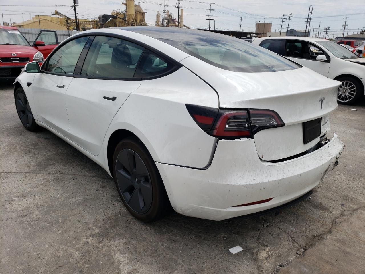 2022 TESLA MODEL 3  VIN:5YJ3E1EBXNF212976