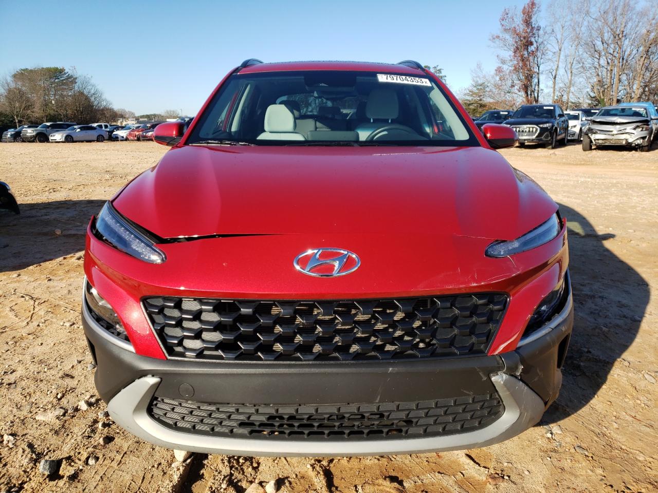 2022 HYUNDAI KONA SEL VIN:KM8K32AB7NU908517